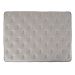 Colchão Casal Tower Mola Maxspring (33x138x188) Branco e Bege
