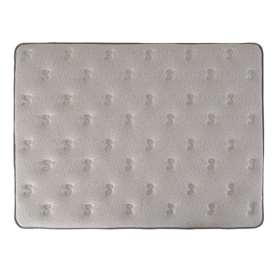 Colchão Casal Tower Mola Maxspring (33x138x188) Branco e Bege