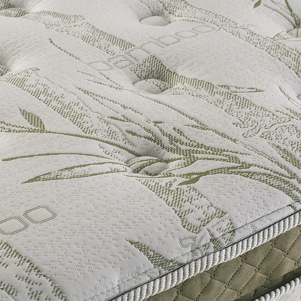 Colchão King Imperatore Mola Ensacada (34x193x203) Bege e Branco