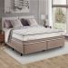 Colchão King Istambul Mola Maxspring (33x193x203) Bege e Branco