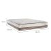 Colchão King Istambul Mola Maxspring (33x193x203) Bege e Branco