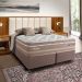 Colchão King Moskow Mola Maxspring (33x193x203) Marrom e Branco