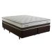 Colchão Queen Cardiff Mola Maxspring (30x158x198) Branco e Marrom