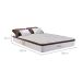 Colchão Queen Edimburgo Mola Maxspring (25x158x198) Branco