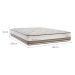 Colchão Queen Istambul Mola Maxspring (33x158x198) Bege e Branco