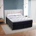 Colchão Queen Vivere Mola Ensacada (34x158x198) Branco e Cinza