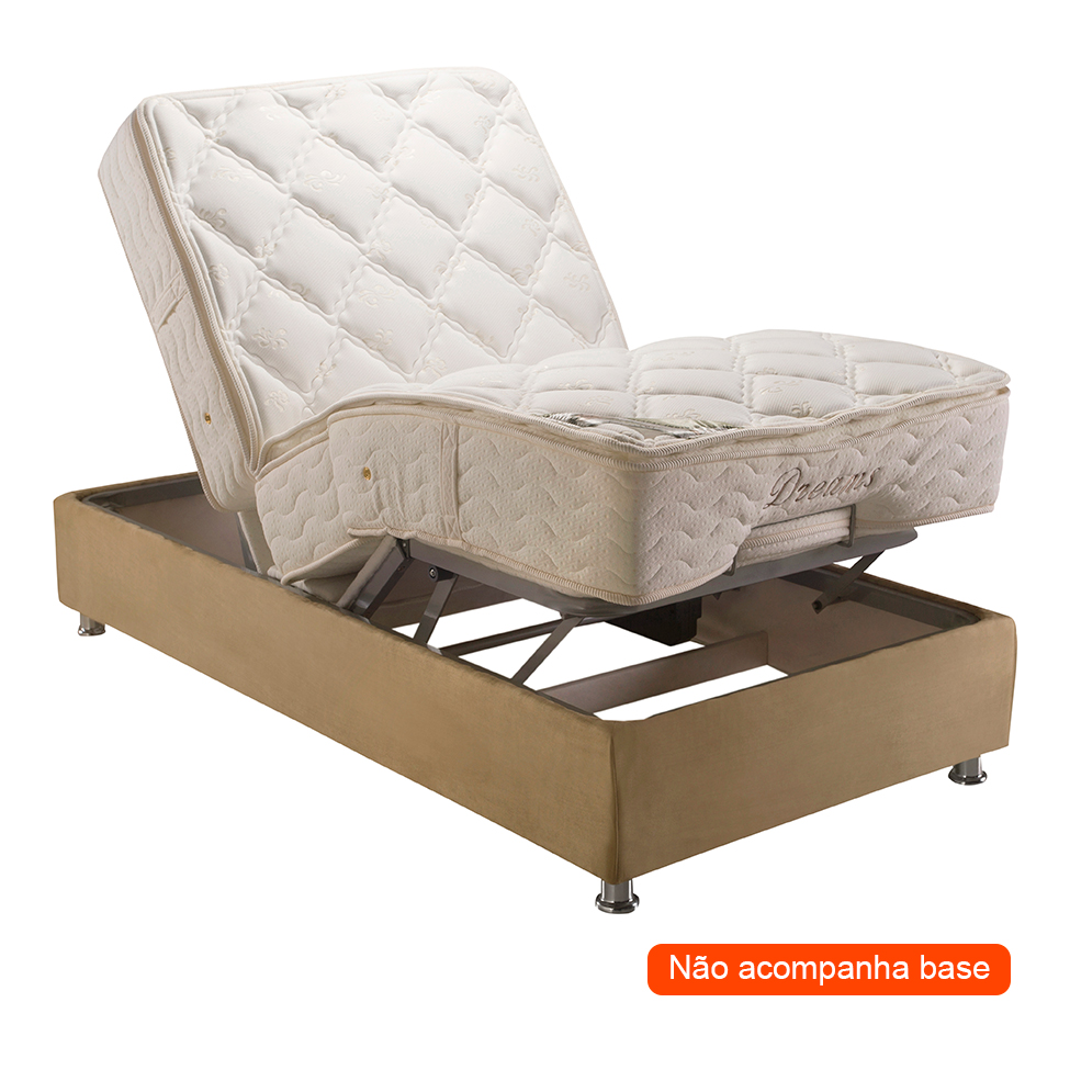 Colchão Solteiro Dreams Articulado (30x101x203) Branco