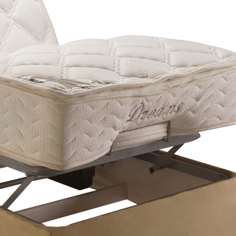 Colchão Solteiro Dreams Articulado (30x101x203) Branco