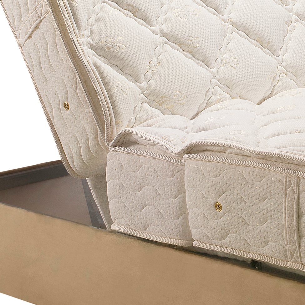 Colchão Solteiro Dreams Articulado e com Massagem (30x101x203) Branco