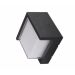 Arandela Out Base Preto Quadrado Bivolt - Hevvy