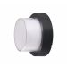 Arandela Out Base Preto Redondo Bivolt - Hevvy
