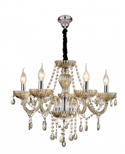 Lustre Valentina Trasparente Para 5 Lamp - Hevvy