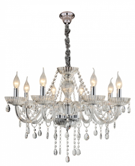 Lustre Valentina Trasparente Para 8 Lamp - Hevvy