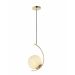 Pendente La Vitta 1Xe27 Branco E Dourado - Hevvy