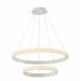 Pendente Led Anilla Sand White 2 Anéis