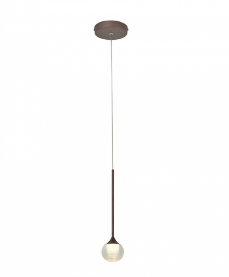 Pendente Led Deli Coffe Acrilico E Metal - Hevvy