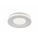 Plafon Led Moscou Branco - Hevvy