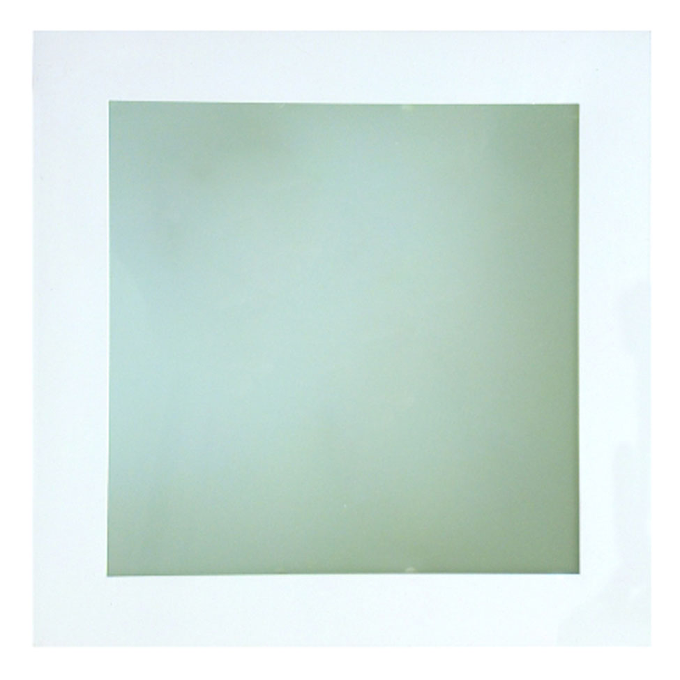 Plafon Space Embutido Quadrado 25Cm Alumínio Vidro Fosco E-27 2 Lâmpadas Max 60W Branco