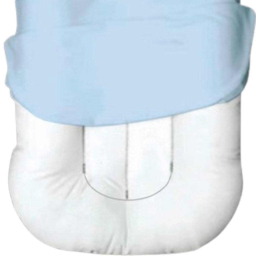 Kit Ninho Cazulinho para Bebê com Capa Removível 97x60x12cm Azul