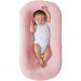 Kit Ninho Cazulinho para Bebê com Capa Removível 97x60x12cm Rosa