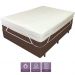Pillow Top King 200 Fios Premium 10cm 1200g/m² 195x203cm Branco