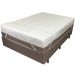 Pillow Top Queen Dupla Face 200 Fios 6cm 700g/m² 158x200cm Branco
