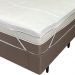 Pillow Top Queen Dupla Face 200 Fios 6cm 700g/m² 158x200cm Branco
