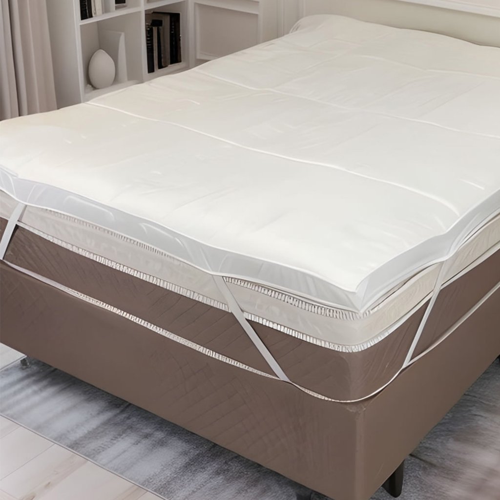 Pillow Top Queen Dupla Face 200 Fios 6cm 700g/m² 158x200cm Branco