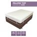 Pillow Top Solteiro 200 Fios Premium 10cm 1200g/m² 88x188cm Branco