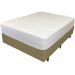 Pillow Top Solteiro Espuma Soft 5cm Capa Removível 88x188cm Branco