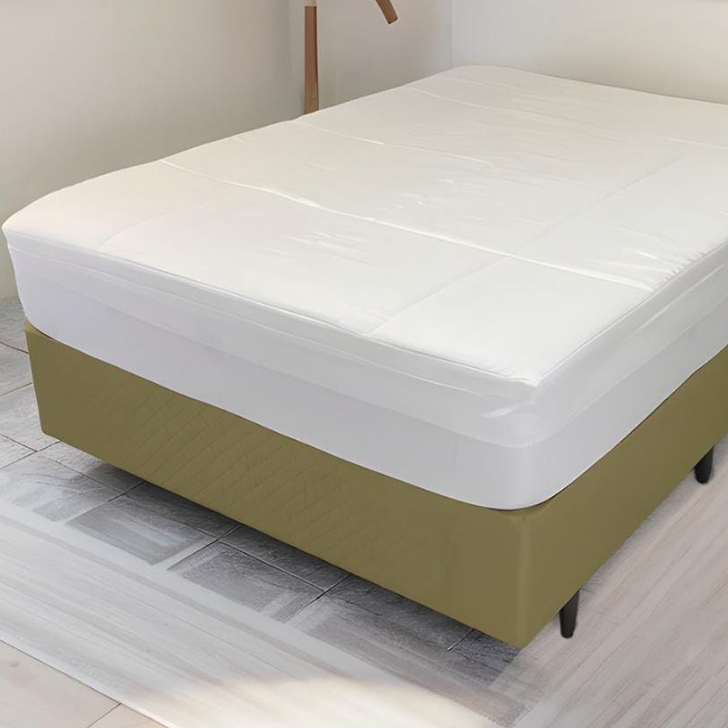 Pillow Top Solteiro Espuma Soft 5cm Capa Removível 88x188cm Branco