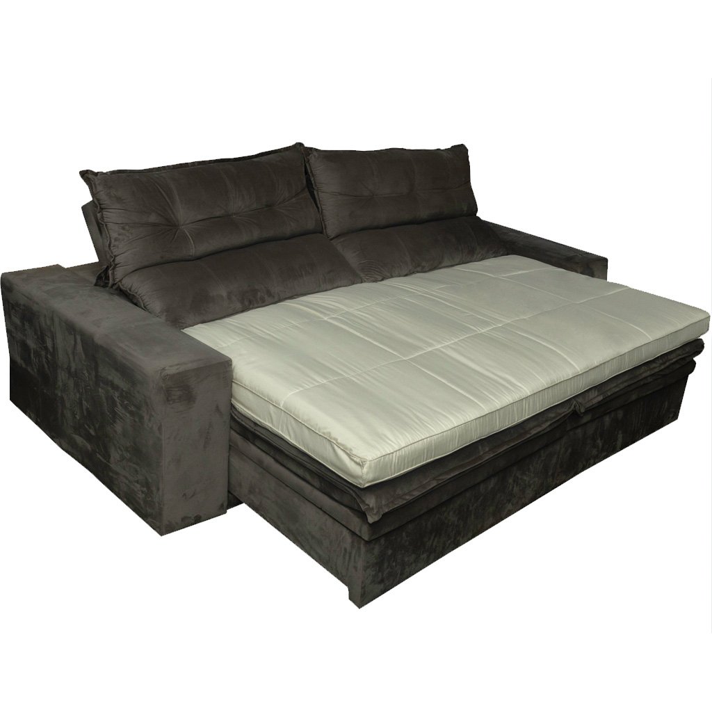 Pillow Top para Sofá Reclinável 10cm 1200g/m² 180x90cm Areia
