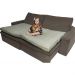 Pillow Top para Sofá Reclinável 10cm 1200g/m² 180x90cm Areia