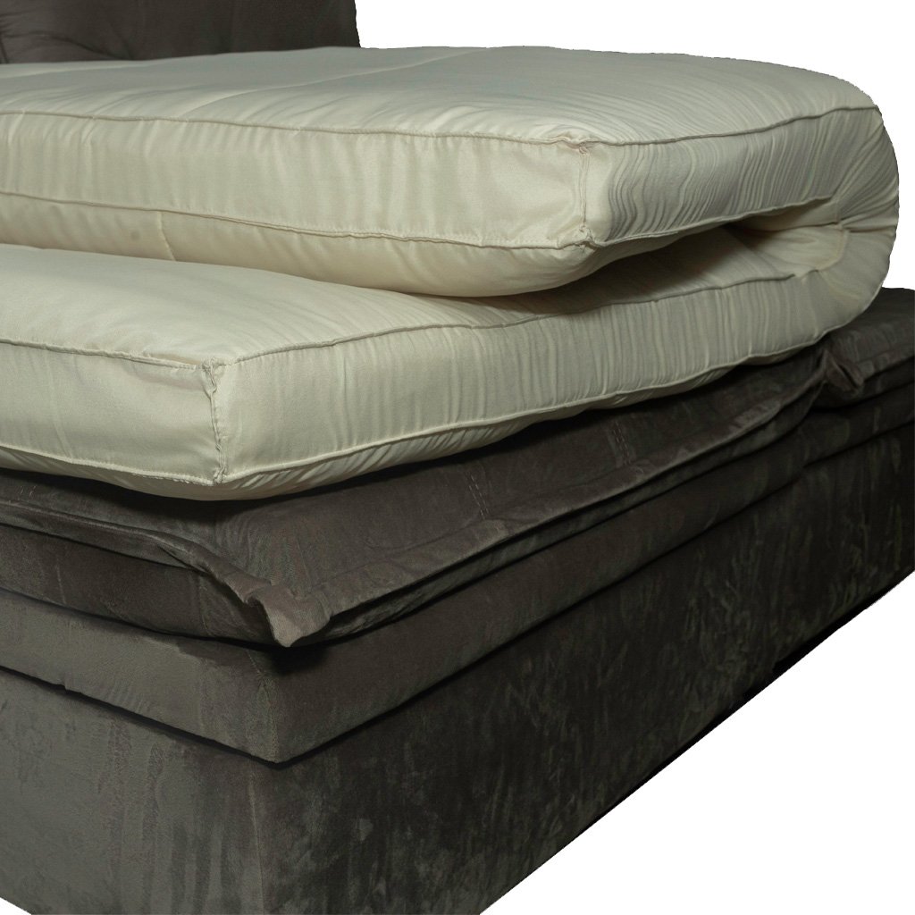 Pillow Top para Sofá Reclinável 10cm 1200g/m² 180x90cm Areia