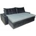 Pillow Top para Sofá Reclinável 10cm 1200g/m² 220x100cm Cinza
