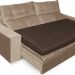 Pillow Top para Sofá Reclinável 10cm 1200g/m² 220x100cm Marrom