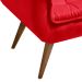Conjunto com 2 Poltronas Opalla Vermelho