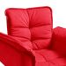 Conjunto com 2 Poltronas Opalla Vermelho