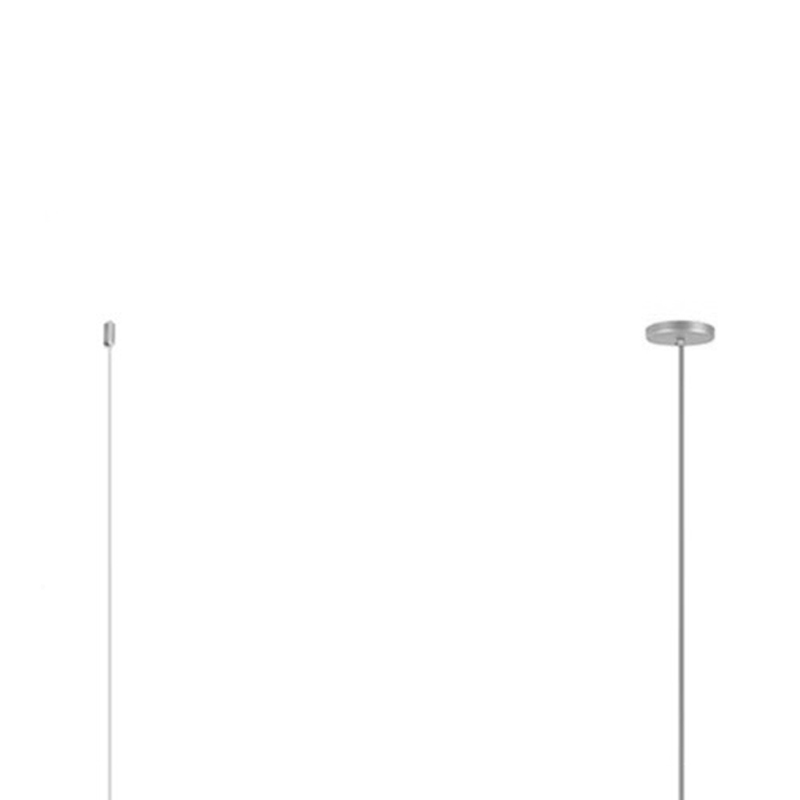  Pendente Haven na Cor Prata Fosco para 3 Lâmpadas E-27 Bivolt