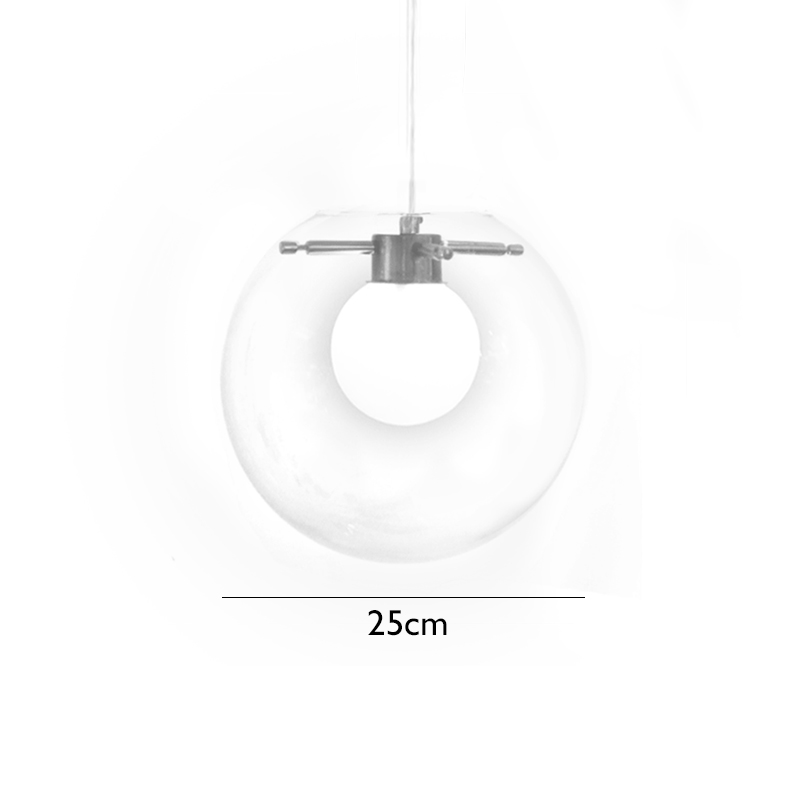 Luminária Pendente Ártemis 25cm com Cabo Transparente para 1 Lâmpada G9 - ARTEMIS-25