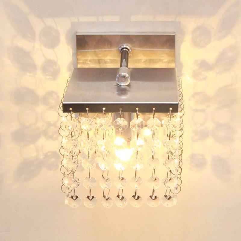 Luminária de Parede Arandela Acrílico com Base em Alumínio Saka para 1 Lâmpada G9 de LED