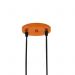 Luminária de Teto Pendente Jabuti UP Cobre com Globos Brancos para 6 Lâmpadas G9 de LED