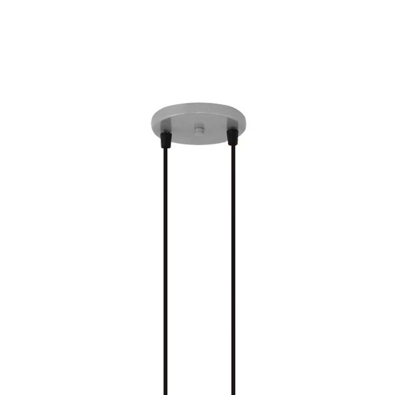 Pendente Jabuti Five na Cor Prata com Globos Brancos Fosco para 5 Lâmpadas G9 de LED