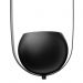 Pendente Jabuti Square com Globo de Ø10cm e Suporte para Plantas Cor Preto para 1 Lãmpada LED G9