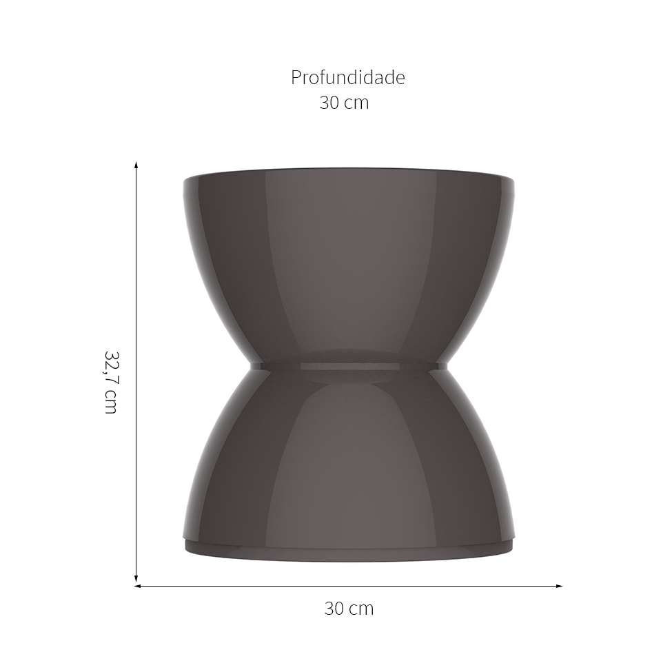 Banco Hydro  Cinza Mushroom