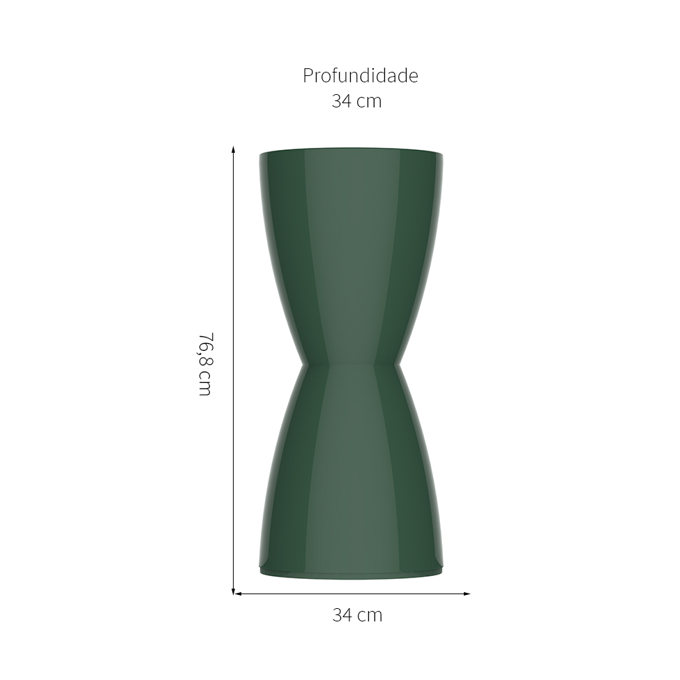 Banqueta Bery  Verde Alecrim