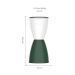 Banqueta Bery  Verde Alecrim e Incolor
