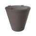 Base para Mesa de Centro Redonda Fluo Cinza Mushroom