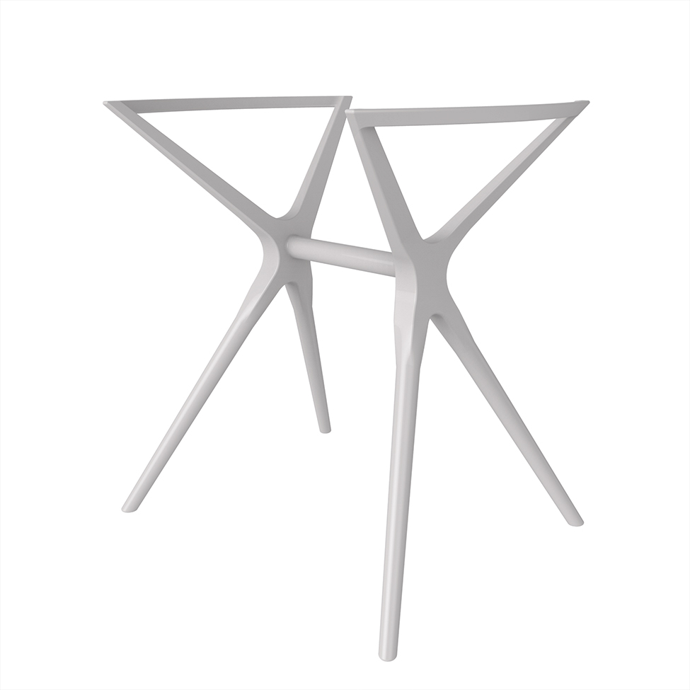 Base para Mesa de Cozinha Retangular Baletto Branca (55x66 cm)