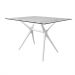 Base para Mesa de Cozinha Retangular Baletto Branca (56x96 cm)